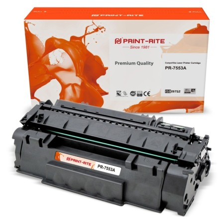 Laser Cartridge Print-Rite TFHA08BPU1J PR-7553A Q7553A Black (3000.) for HP P20/p20 107632-1