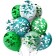Latex ball 12 “Camouflage”, 5-sided, set of 5 pcs.