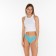 Panties Female Slips "Flowers", green color, size 50/xl