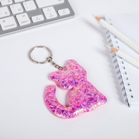 Set of passport cover and keychain "Kotosmos"-5