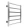 Water towel Terminus "Vega" P6, 500x600 mm, lateral connection, chrome