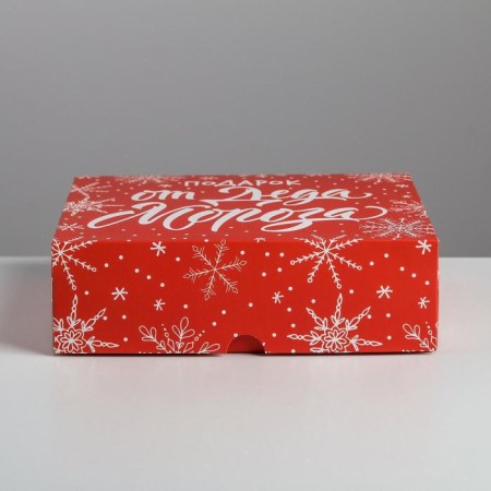 Packaging for confectionery "Gift from Santa Claus", 20 x 17 x 6 cm, New Year-2