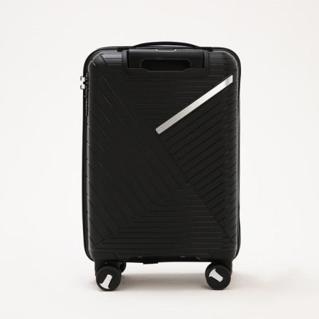 Small suitcase 20 ", lightning department, code castle, 4 wheels, black color-5