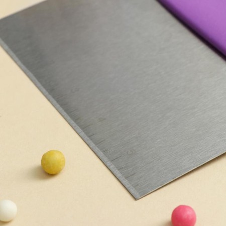 Confectionery spatula with a dimensional ruler of a share, 16 × 12 cm, color mix-1