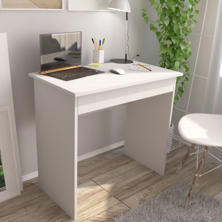 Computer table with a box, 800 × 450 × 750 mm, white color