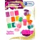 Set for children's modeling "Dough-plastilin with sparkles, 8 colors"