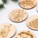 Set for creativity New Year's "Circles with engraving", 12 pcs