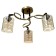 Kusa chandelier 3x40W E27 Gold 66x66x26cm SVK