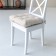 Stool pillow, size 40x40 cm