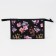 Cosmetic bag with lightning, black color