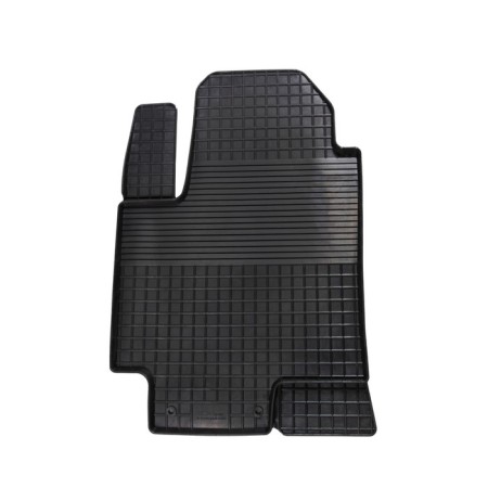 Rubber rugs "net", for Hyundai Solaris II, 2017-n.-1