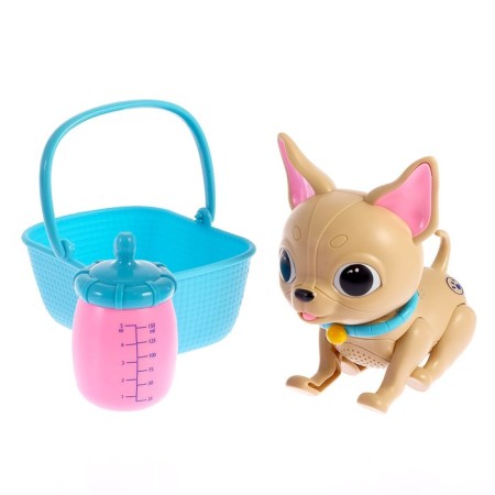 Interactive toy "My pet", a dog, with light and sound effects-1
