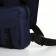 Babberry bag with zipper, 2 external pockets, blue color