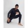 Male thermal underwear, size 54-56, dark blue color