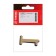 Door digit "1" tundra, plastic, chromium color, 1 pc.