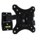 Kronstein Luazon Kron-62, for TV, inclined-horned, 10-30 ", 70-360 mm from the wall, black