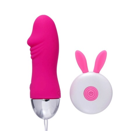 Vibroyaite with a wireless remote control, 12 modes, pink-1