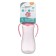 A bottle for feeding, a classic throat, fitted, with handles, 250 ml., From 3 months, color pink mix