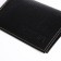 Passport cover, 5 pockets for cards, black