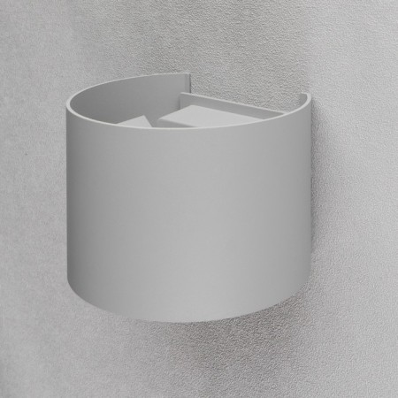 Lamp LED wall-mounted FSD-005, 6 W, 450 lm, 3000k, IP54, 220 V, metal, gray-3