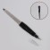 Metallic-trimmer for nails, perforated, with a protective cap, 15 cm, in a case, black color is black