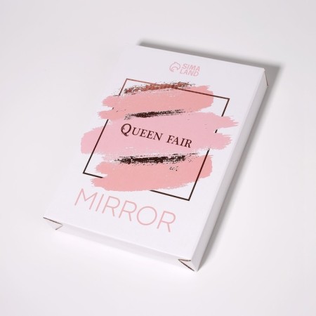 Mirror Nast Layer Knife Oval (1) Mirror 12.4*17.3/12.4*23*26cm b/took silver to/Cor QF-7