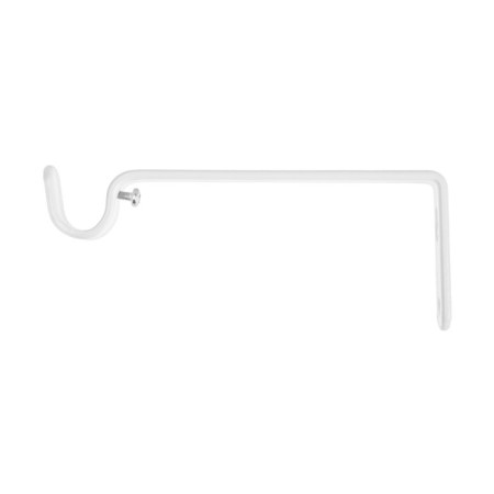 Bracket for cornice D20 is a single -row 15 cm, white-2