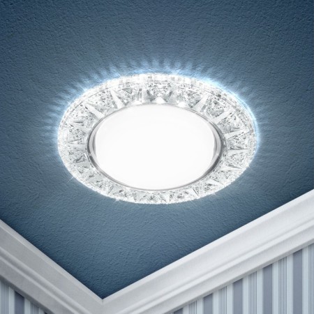 Lamp Built -in era DK LD22, IP20, 15W, 123x45 mm, 4000k, transparent color
