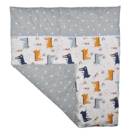 The sleeping nest "Crocodiles", the color is gray-2