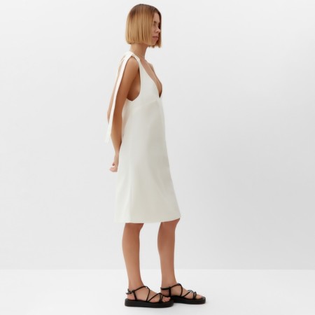 Women's dress Minaku: Jeans Collection Milk color, river 44-6