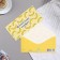 Envenue for Money "Nebanal Gift" Banana, Yellow Background, 16.8x8.3 cm