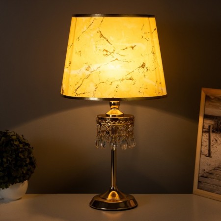 Table lamp "Celia" 1x40W E27 gold 30x30x51cm-1