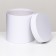 Hat box white, 18 x 18 cm