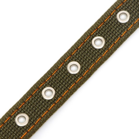 The collar of a canvas two-layer, 54 x 2.5 cm, Osh 35-45 cm, khaki-4