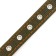 The collar of a canvas two-layer, 54 x 2.5 cm, Osh 35-45 cm, khaki