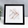 Photo frame plastic to worlds 20x20 cm, black (plastic screen)