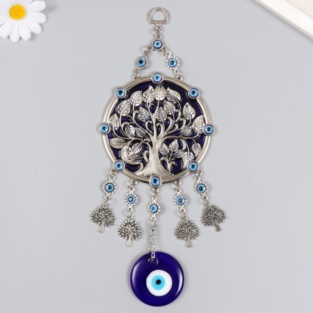 Suspension from the evil eye "Tree" + 5 suspensions 11x27 cm