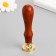 Printing for wax with a wooden handle "Kit floats in the city" 9x2.5x2.5 cm
