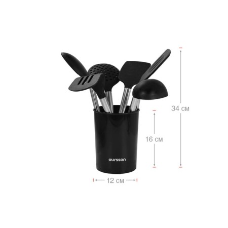 Set of kitchen accessories Oursson Color Helpers SA3406SM/BL-2