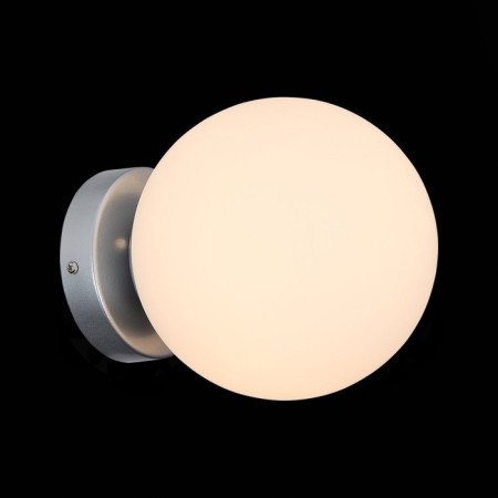 Wall lamp EVOLUCE. SL717.501.01. Acini. 1x40 W, E27, 18x18x22 cm, silver color-3