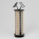 Glasses stand, table, 40 seats, h = 75cm, beige color