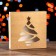 Folding box "Christmas tree", craft, 20 x 20 x 4 cm