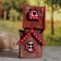 Aroma lace house "Varvara", 22 cm, handmade, mix