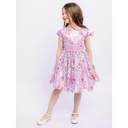 Dress "Alina", height 98 cm, pink color-7