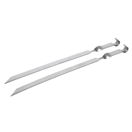 SHAPUS for LULL-KOBAB, Boyscout vegetables, 450x20x2 mm, stainless steel, 2 pcs in package 100387