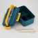 Lunch box, 1.3 l, with instruments, 12 x 8.6 x 20 cm, turquoise
