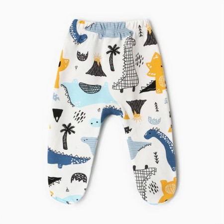 Children's sliders, white/dino color, height 80 cm-2
