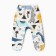 Children's sliders, white/dino color, height 80 cm
