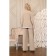 Female suit, size 48, beige color