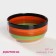 Baside Ceramic Dolyana "India", 300 ml, d = 11 cm, color orange color